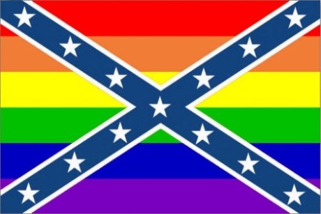Rainbow Rebel Flag